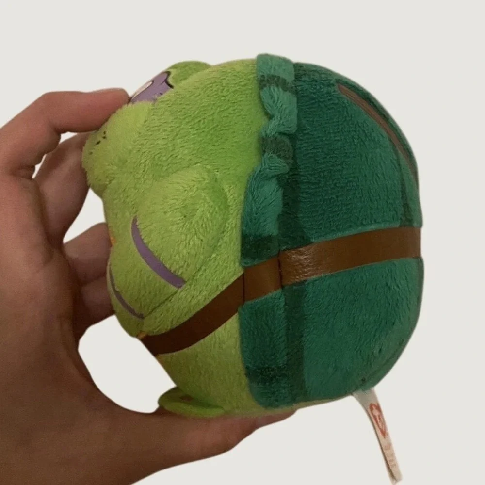 Purple Ninja Turtle TY Beanie Baby Plushie‎ Green